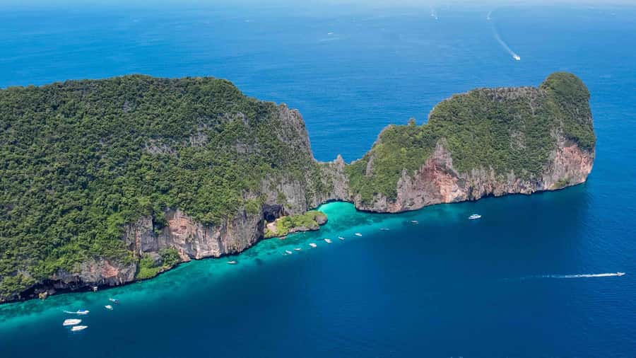 Phuket: Phi Phi, Maya & Bamboo By Premium Speed Catamaran - Viking Cave and Monkey Bay: short photo stops that keep the route efficient