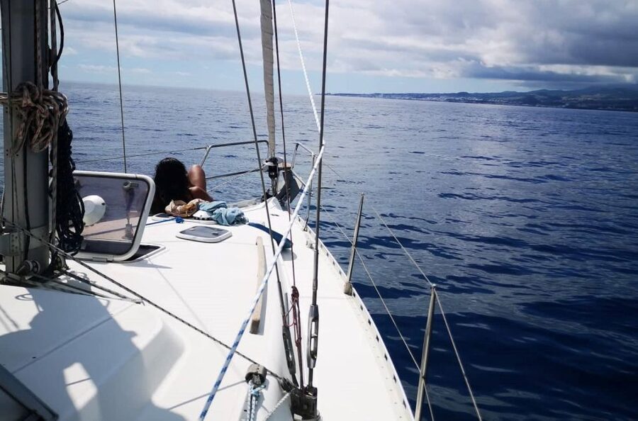 Ponta Delgada: Luxury Private Sunset Tour with Snacks&Drinks - Anchored bay swim and snorkel: the active break in the middle