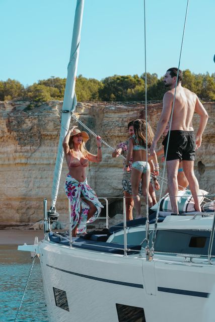 Portimao: Luxury Sail-Yacht Cruise with Sunset Option - Marina of Portimão to the Algarve coast: what the timing is like