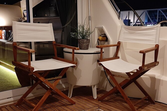 PORTO : Premium Yacht Tour – 6 Bridges & Douro Estuary Reserve - The best part of the decks: space, seating, and that calm cruising feel