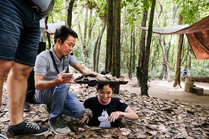 Premium Cu Chi Tunnels Tour with Local Expert - Underground tunnels: kitchens, meeting rooms, hospitals, and tight reality