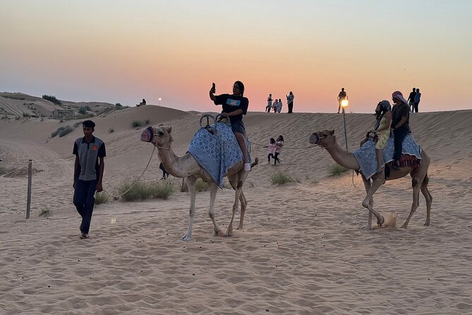 Premium Desert Safari Activities for Group and Family - Tire deflation and Lehbab dune bashing: the part that makes it worth it