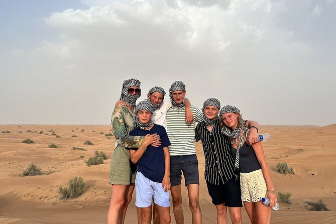 Premium Desert Safari Activities for Group and Family - Small logistics that matter: drinks, tickets, and “skip dune bashing” planning