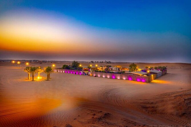 Premium Desert Safari, food Service with 4 alcoholics drinks - The unlimited BBQ dinner: 70 dishes, plus veggie options