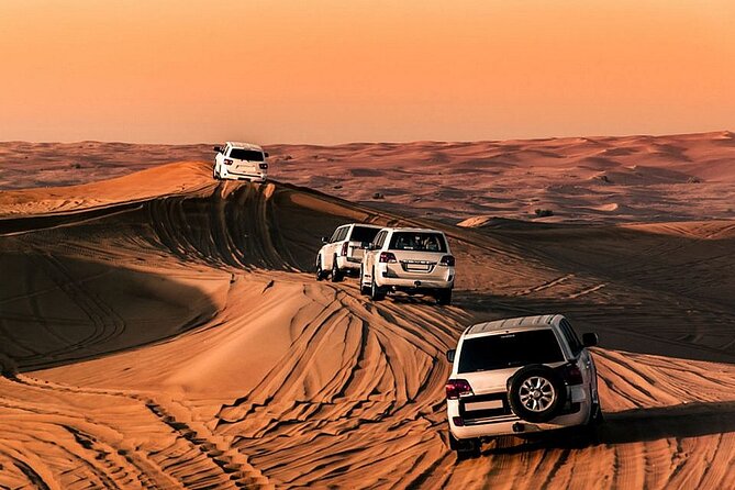 Premium Desert Safari with Dinner, Dunes and Ten Shows (VIP) - Getting There: The 2:30 pm Start and the Luxury SUV Pickup