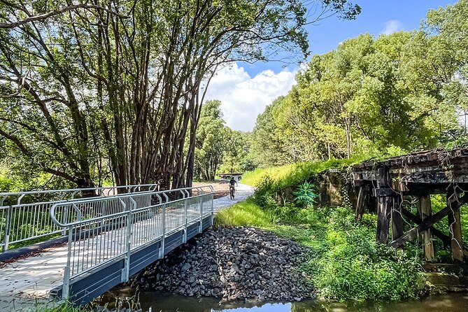 Premium E Bike Hire at the Northern Rivers Rail Trail - Premium e-bike setup at Beyond Byron E Bikes (Focus or Kalkhoff)