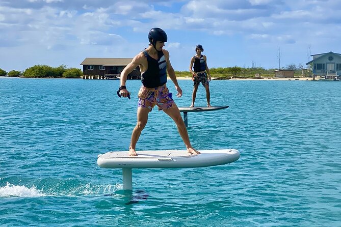 Premium eFoil Lesson near Waikiki - The Water Lesson: Three 20-Minute Runs to Go Belly → Knee → Stand