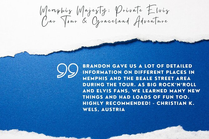 Premium Elvis Experience: City Tour with Graceland Tickets - The Real Value: Why a Private Guide Changes Everything