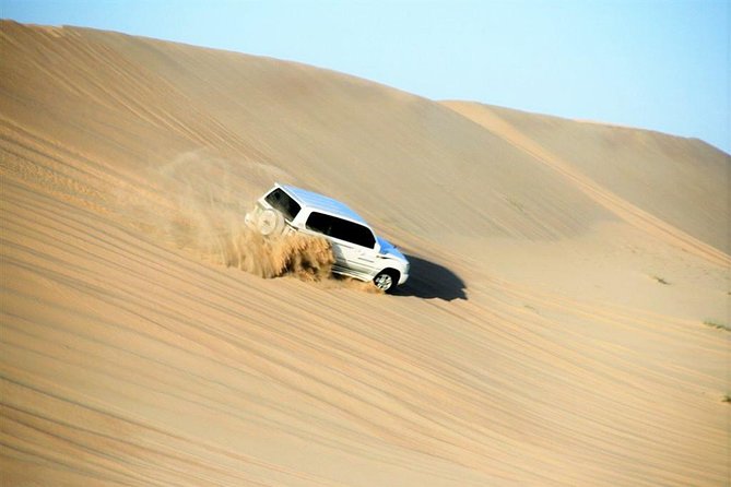 Premium Full-Day Safari, Dune Bash, Camel Ride and BBQ Meal in Desert Camp - Khor Al Udaid Beach Stop: Short Visit, Big Scenery