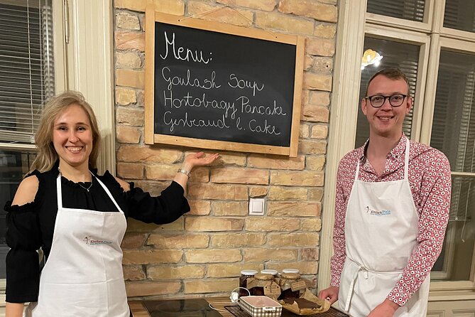Premium Hungarian Home Cooking Experience with Chef Marti - Drinks and dining: palinka, wine, and a proper sit-down finish