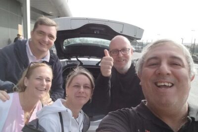 Premium Lisbon Airport Transfer to Lisbon - Finding your driver at Lisbon Airport (Vodafone shop near exit 4)