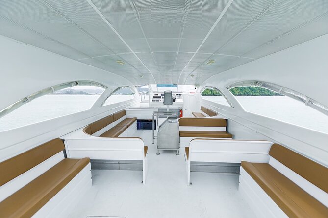 Premium Phi Phi, bamboo island tour Speed Catamaran - Maya Bay as a Sightseeing Stop: Beautiful Views, Limited Access