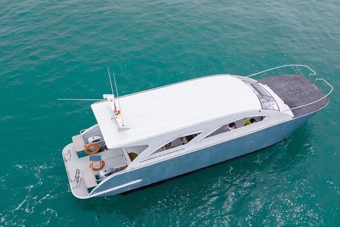 Premium Phi Phi, bamboo island tour Speed Catamaran - Lok Samah Bay: Greenish Water for Photos and Slow Looking