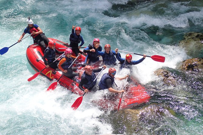 Premium RAFTING on Soca River. Photo service. Families welcome. - Meet at the rafting base in Bovec and get ready in a hurry