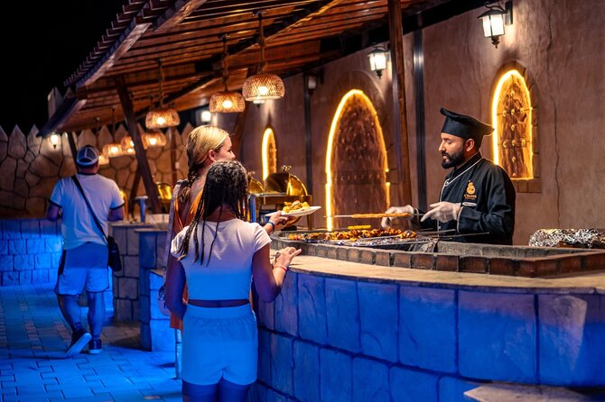 Premium Red Dune Safari with Camel Ride and BBQ in Arabian camp - Entering the Arabian camp: coffee, dates, and small extras