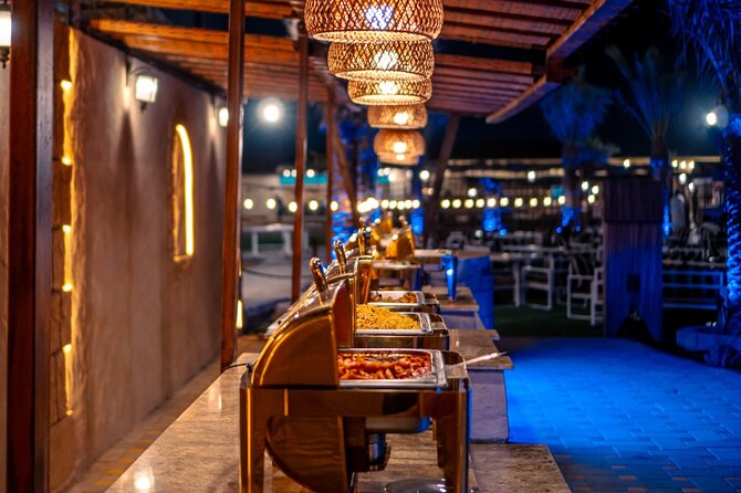 Premium Red Dune Safari with Camel Ride and BBQ in Arabian camp - Live BBQ buffet dinner: what’s included and how to make the meal part work