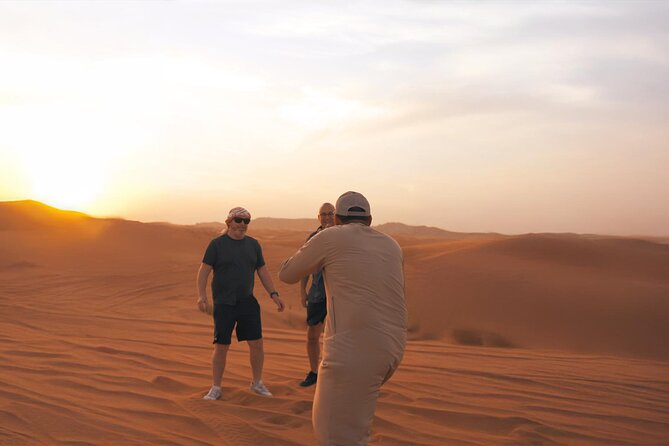 Premium Red Dune Safari with Camel Ride and BBQ in Arabian camp - Sunset stop, then camel ride: switching gears on purpose