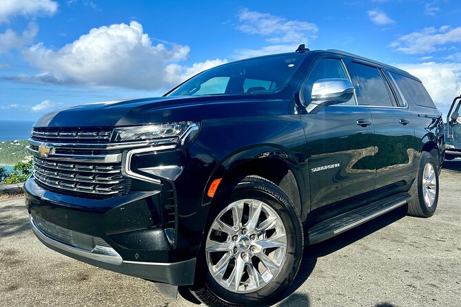 Private Airport Transfer in Luxury Vehicle- St. Thomas, USVI - Where You End Up: Dropped at Your Hotel, Airbnb, or Villa
