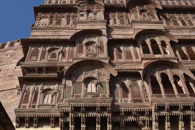 Private and Luxury Blue City Tour Pickup & Drop-Off by Pawan - Jaswant Thada and the Clock Tower quarter: where the details live