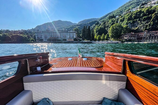 Private Cruise on Lake Como with Luxury Wooden Taxi Boat - Key highlights worth planning for
