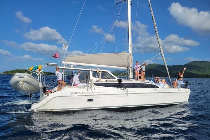 Private Full Day, Fun Day Aboard SY Mazu - Luxury Gemini Legacy Catamaran - The Boat: SY Mazu vs SY Neptune on a Gemini Legacy 35 Platform