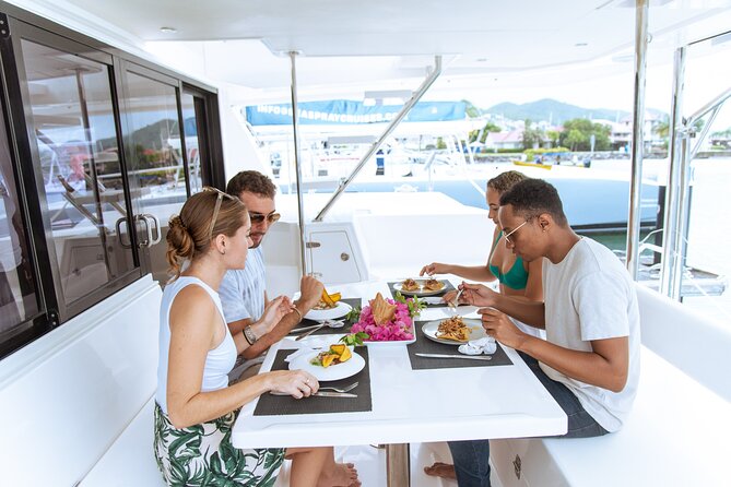 Private Full Day Luxury Catamaran Excursion - Viewing the Pitons from the sea: the main reason to book