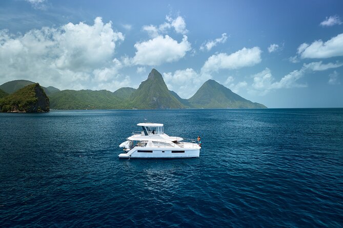 Private Full Day Luxury Catamaran Excursion - Marigot Bay cruise stop: photos, calm water, and quick context