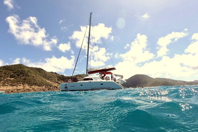 Private Full-Day Luxury Sailing Catamaran Charter in Sint Maarten - Long Bay: turtles, snorkel gear, and a choose-your-own-adventure swim