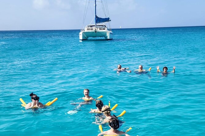 Private Full-Day Luxury Sailing Catamaran Charter in Sint Maarten - Lunch onboard: charcoal BBQ, gluten-free choices, and vegetarian burgers