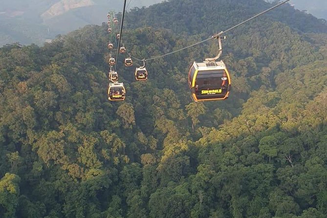 Private luxury Ba Na Hills & Hoi An Walking Tour, Night Market - Ba Na Hills SunWorld: Golden Hands and the long cable car morning