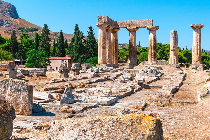 Private Luxury Biblical Tour: Apostle Paul’s Footsteps – Corinth - Ancient Corinth’s Bema and Paul’s courtroom moment