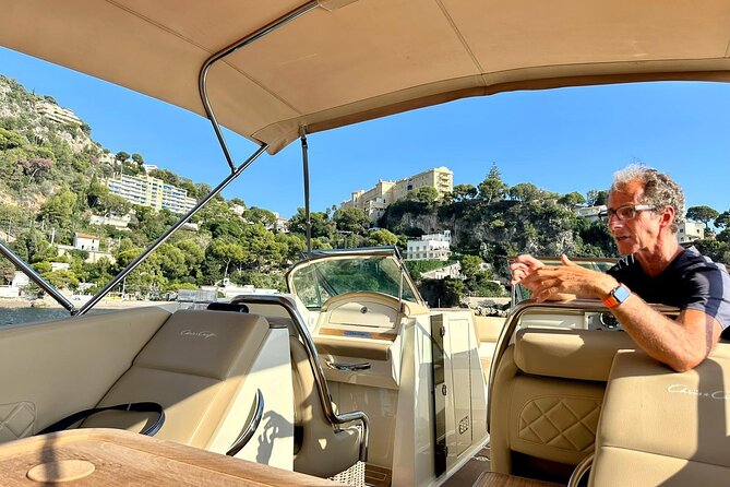 Private Luxury Boat Tour of the Beautiful Riviera Nice / Monaco - Sunset-Style Route: Beaulieu-sur-Mer to Saint-Jean-Cap-Ferrat and Beyond