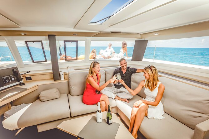 Private Luxury Catamaran Cancun to Isla Mujeres | For up to 30 pp - Crew Service: When the Day Feels Effortless