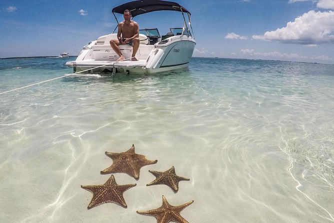Private, luxury, custom charters to Stingray City, Snorkeling & More - Meeting at KARoo and settling into a luxury small-boat vibe