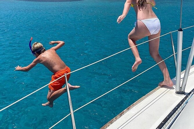 Private luxury Escape Sailing, Snorkel and Lunch Cruise - Price and value: $792.16 per group for a 5-hour private day