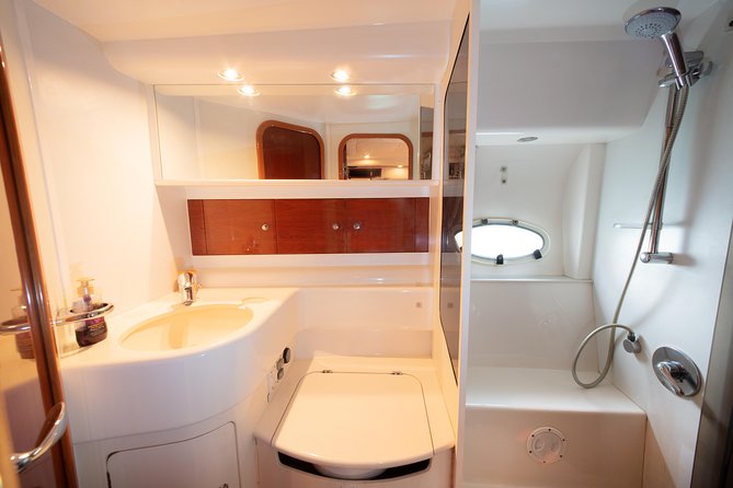 Private Luxury Everest Yacht Cruise from Dubai Marina - Swimming and sunset cruising: choosing your mood
