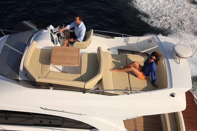 Private Luxury Motor Boat 2, 3 and 4 Hour Charters - The Beneteau Antares 42 Experience: Crew, Music, and a Real Deck Day