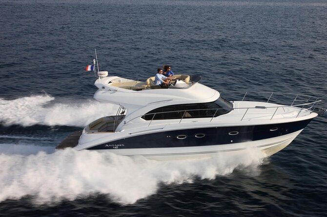 Private Luxury Motor Boat 2, 3 and 4 Hour Charters - Food and Drinks at Sea: Baguettes, Tapas, and More Than Soft Drinks
