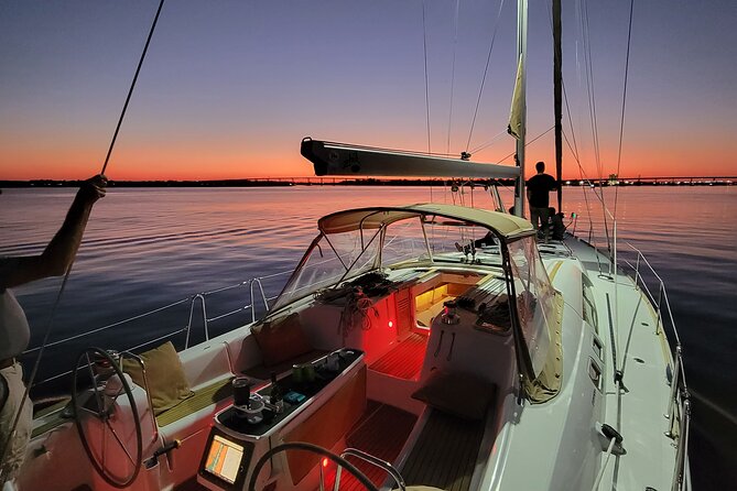 Private Luxury Sunset Sail on the 50ft Sailing Yacht Fate BYOB - Timing: 2 to 4 hours of sailing that’s built around sunset