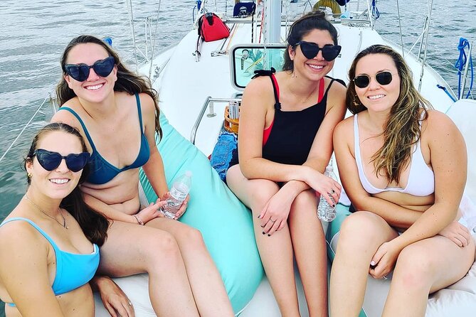 Private Luxury Yacht Charters, BYOB & Dolphins - Ravenel Bridge at Sunset: The Photo Moment Your Group Will Actually Remember