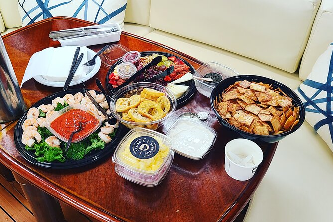 Private Luxury Yacht Charters, BYOB & Dolphins - BYOB, Snacks, and How the Crew Makes It Feel Effortless