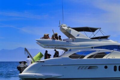 Private Luxury Yacht Chica 55' VIP All Inclusive + Jet Ski - Jet Ski Plus Floating Toys: The Included Water Time