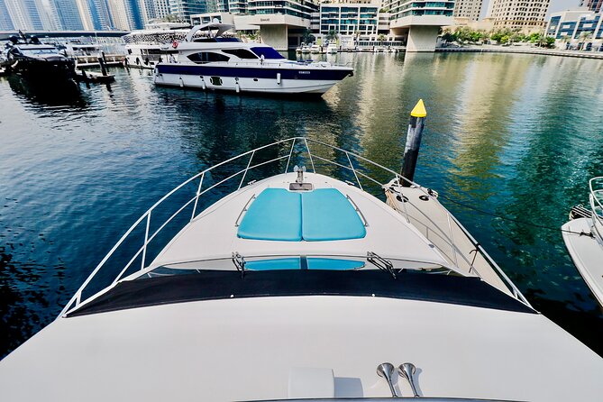 Private Luxury Yacht cruise around Atlantis and Dubai Marina - What You’ll See: Atlantis, the Palm, Burj Al Arab, and More