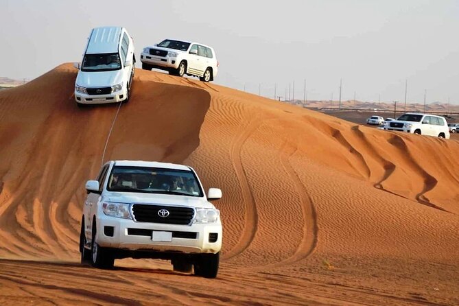 Private Premium Desert Safari 4x4 Vehicle with BBQ Dinner - DUBAI - The 4x4 dune bashing and sunset photo window