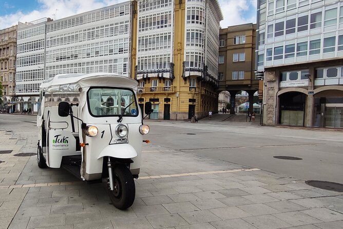 Private PREMIUM Tour EN Tuk tuk A Coruña - Why a private Premium tuk-tuk works so well in A Coruña