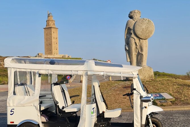Private PREMIUM Tour EN Tuk tuk A Coruña - Your pickup spot and what you get with the tour