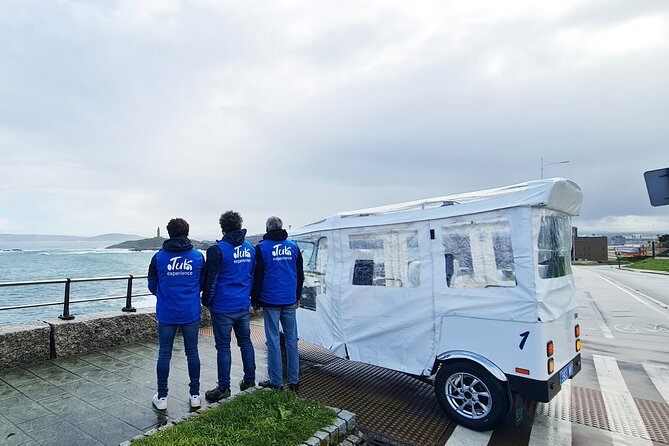 Private PREMIUM Tour EN Tuk tuk A Coruña - Castle of San Anton and the port’s Control Tower