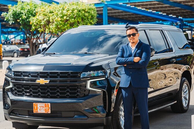 Private Round - Trip Airport Transfer in Aruba Luxury SUV - Price and Value: $69 per Group (Up to 5 People)