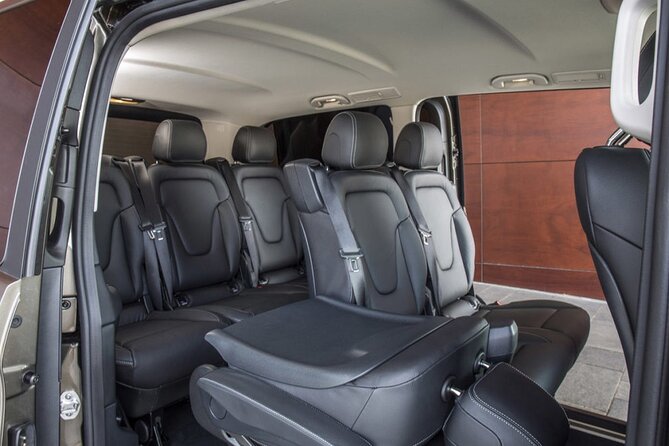 Private Transfer from Munich Airport to Munich City by Luxury Van - Inside the van: Mercedes V-Class comfort and real luggage space