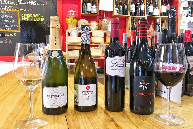 Private Wine & Gourmet Tapas Tour in Madrid with Sommelier - Meet your sommelier in Plaza de Chueca (and keep it moving)